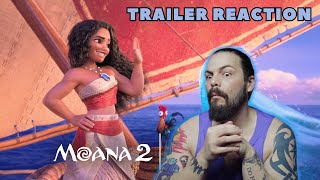 Moana 2 | Official Trailer Reaction