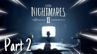 Why we have to deal with this long neck teacher|Little Nightmares 2 gameplay LETS GOO!!