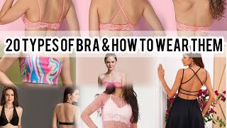 TYPES OF BRA TO WEAR WITH DIFFERENT DRESSES |TYPES OF BRA EVERY GIRL SHOULD HAVE @Trendy_closet30