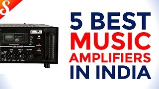 5 Best Music Amplifiers in India with Prices