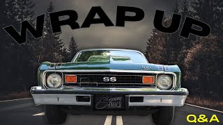 Final Build Episode on the 1974 Nova SS!  Q&A