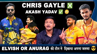 Elvish और Anurag की team ने दिखाया अपना जलवा 😎 || Akash Yadav बना Chris Gayle 😳