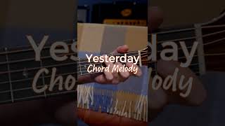 Yesterday by The Beatles | Chord Melody #JustinGuitar #Shorts