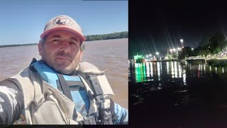 pesca en costanera pública de campana y kayak