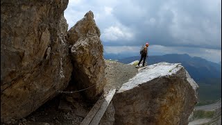 Bepi Zac Trail - the "second part" (from Forcella Ciadin to Rifugio Fuciade)