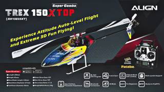 TREX 150X test flight 01