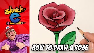 How to draw a rose with Sketch-e!