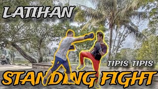 morning routine ( latihan standing fight )