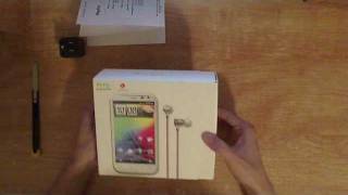 Unboxing HTC Sensation XL