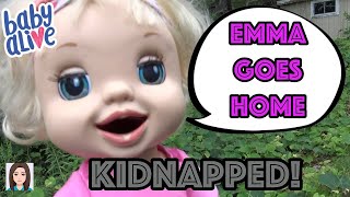 Baby Alive Gets KIDNAPPED: Emma Goes Home