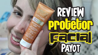 Protetor facial favorito do momento FPS 60 City Care by Payot