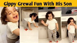 Gippy Grewal Fun With His Son ( Gurbaaz Grewal ) New Video 2021 | Punjabi Matters