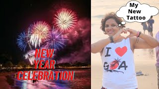 New year  in baga Beach Goa |My Tattoo