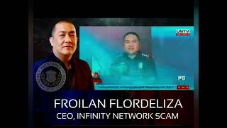 Infinity 8 Network inireklamo na sa Sumbong Nyo Aksyon Aksyon Agad ng PNP | Froilan Flordeliza