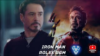 Iron Man🔥 x Rolex x Bgm Hd 4k  Legend Iron Man #short#viral