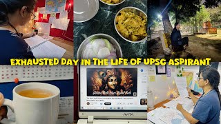 Aspirant life update- Meditation, morning routine, library study, long study hours, productive day