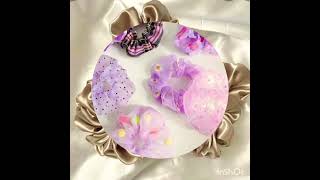 STUNNING SCRUNCHIES DESIGN 2022 || SCRUNCHIE DESIGNS || #fashion #trend #scrunchies #shorts #lovely