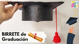 🎓 Cómo hacer un BIRRETE de GRADUACIÓN 🎓