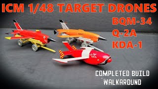 1/48 ICM BQM-34 / KDA-1 / Q-2A Firebee Target Drones - Completed Build Walk Around