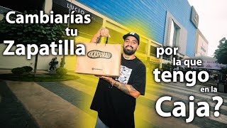 Cambiarías tus zapatillas por las que tengo en la caja?🤑🤑🤑🤑 Sale mal