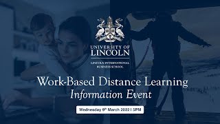 Work-Based Distance Learning Information Event