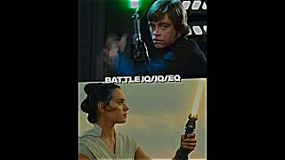 Luke Skywalker vs Rey