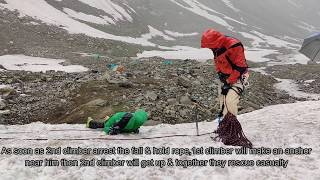 HOW TO RESCUE CASUALTY FROM CREVASSE  | Z-PULLEY SYSTEM