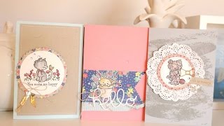 STAMPIN' UP ~ PRETTY KITTY ~ CARD CLASS