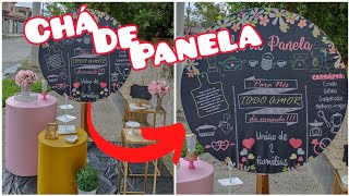 Tema de Festa CHÁ DE PANELA para PEGUE E MONTE