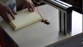 styrofoam cutting machine