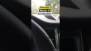 Porsche Macan S ACCELERATION POV