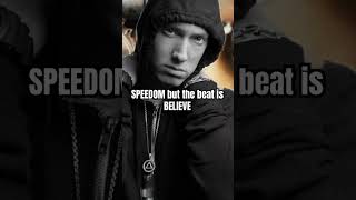 Speedom but the beat is Believe #eminem #mashup #techn9ne #stan #eminemremix #eminemshorts