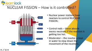 GCSE AQA Physics  - P4 Atomic structure - Nuclear fission and nuclear fusion