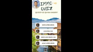 Quizz immo - Jeu quiz sur l immobilier et Colmar - Stéphan LIDY  #shorts