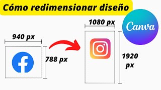 Cómo cambiar tamaño de diseño en Canva