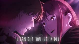 Leave Em Alone - Chainsaw Man Glow Edit