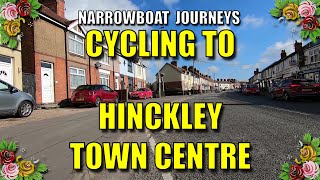 ASHBY CANAL: A cycle ride (shopping trip) from Limekilns Bridge 15 to Hinckley Town Centre.