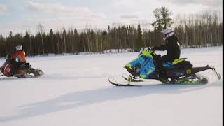 Snowmobile tour in Paljakka