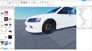 HOW TO CHANGE THE WHEEL/RIM OF A CAR IN ROBLOX STUDIO (EASY)