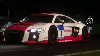 Assetto Corsa Audi R8 Monza at night