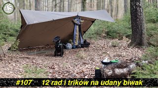 12 rad i trików na udany biwak