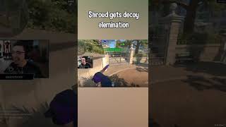 Shroud getes an elimation with a decoy gerebed in CS2