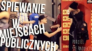 Podziel się radością, śpiewanie w miejscach publicznych PRANK