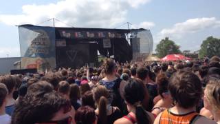 The Devil Wears Prada - Danger Wildman (Live Vans Warped Tour 2014, Minnesota)