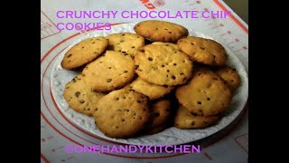 Crunchy Chocolate Chip Cookies