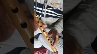 Easy process to play the flute