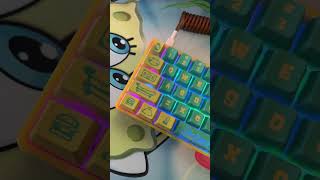 SpongeBob x Ghost Keyboard & Mousemat #shorts