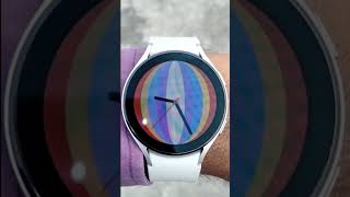 DISPLAY RESOLUTION TEST IN DAY SAMSUNG WATCH 4.