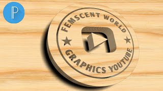 Professional Wood Logo, Using Pixellab To Create It.
#lagocreate, #logo_design, #pixellab_logo