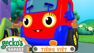 Bé Xe Tải Làm Mất Ti Giả | Xe TảI Dành Cho Trẻ Em | Gecko’s Garage Tiếng Việt